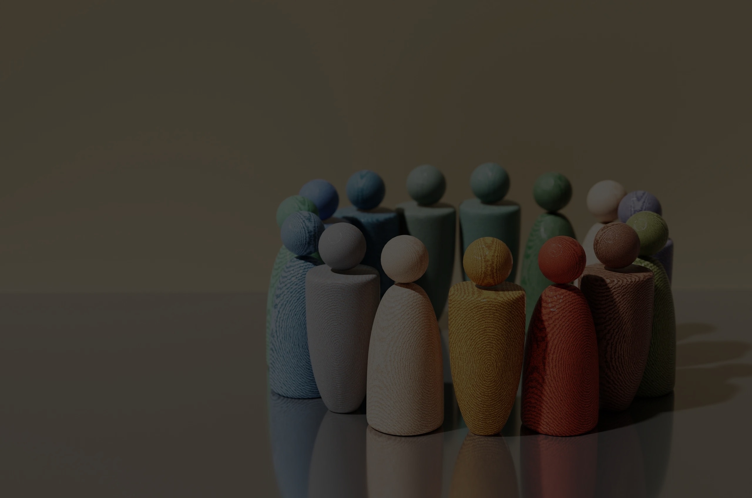 A diverse group of people smiling together — the community Today Matters serves